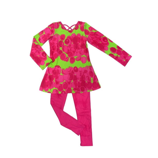 Little Lass Baby Girls Tiered Chiffon Top and Short Set 18 Months, Lime Little Lass Baby Girls Tiered Chiffon Top and Short Set 18 Months, Lime